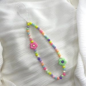 Beaded Phone Charm